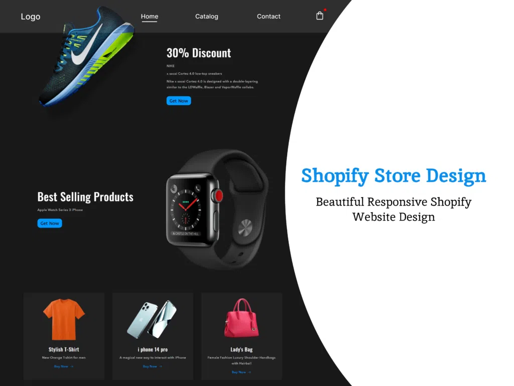 Shopify Store UI/UX Design
